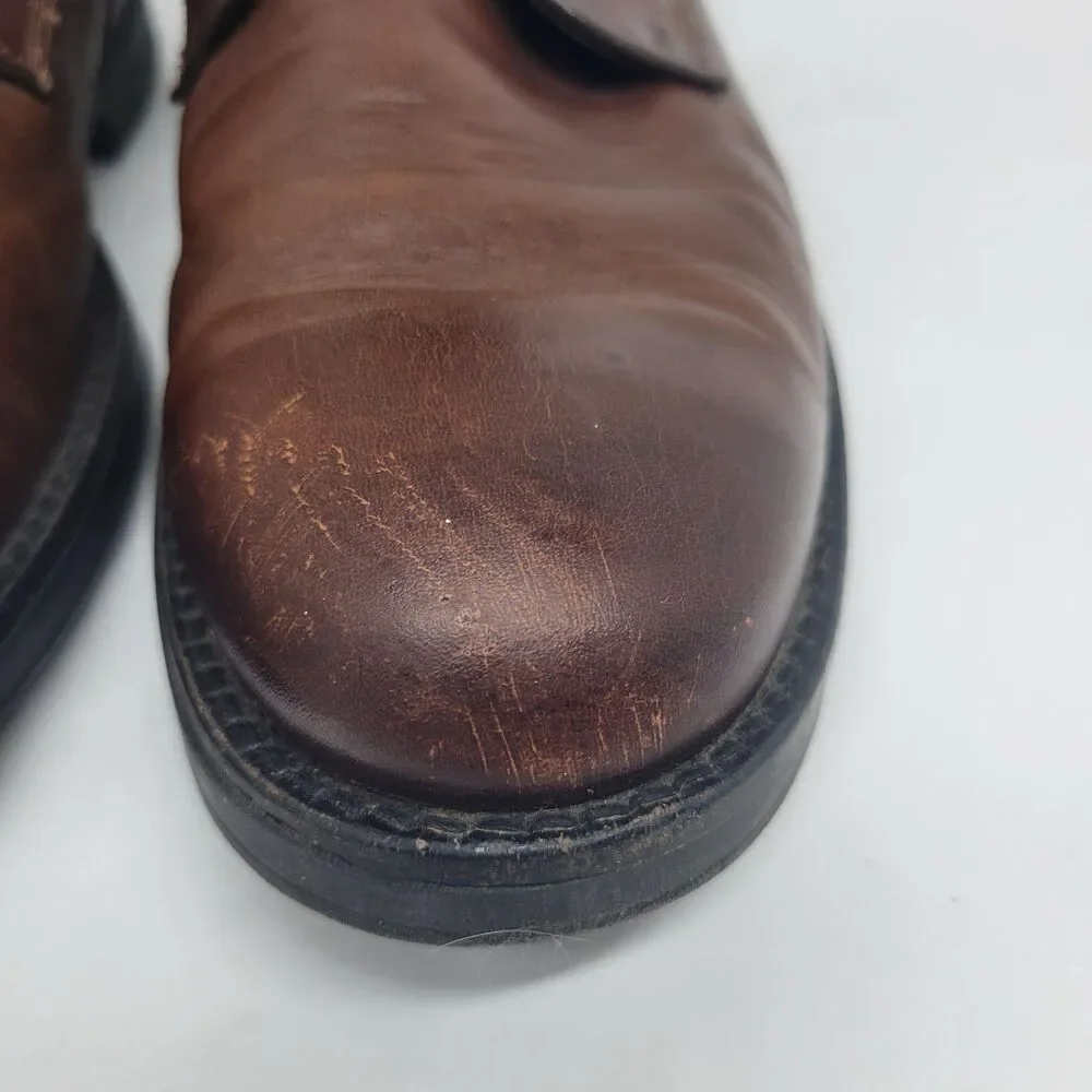 Bullboxer Plain Toe Lace up Ankle Boot Size 8 Eur 41